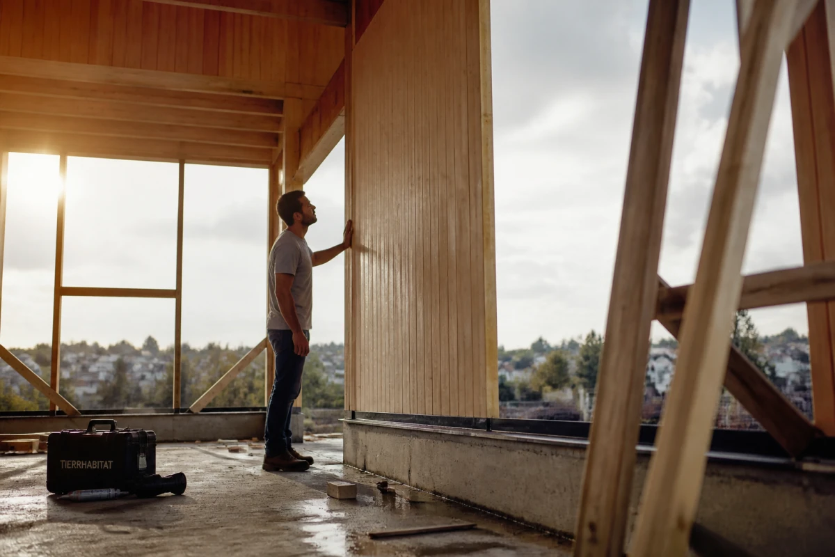 Conception maison bois basse consommation Vallons-de-l'Erdre