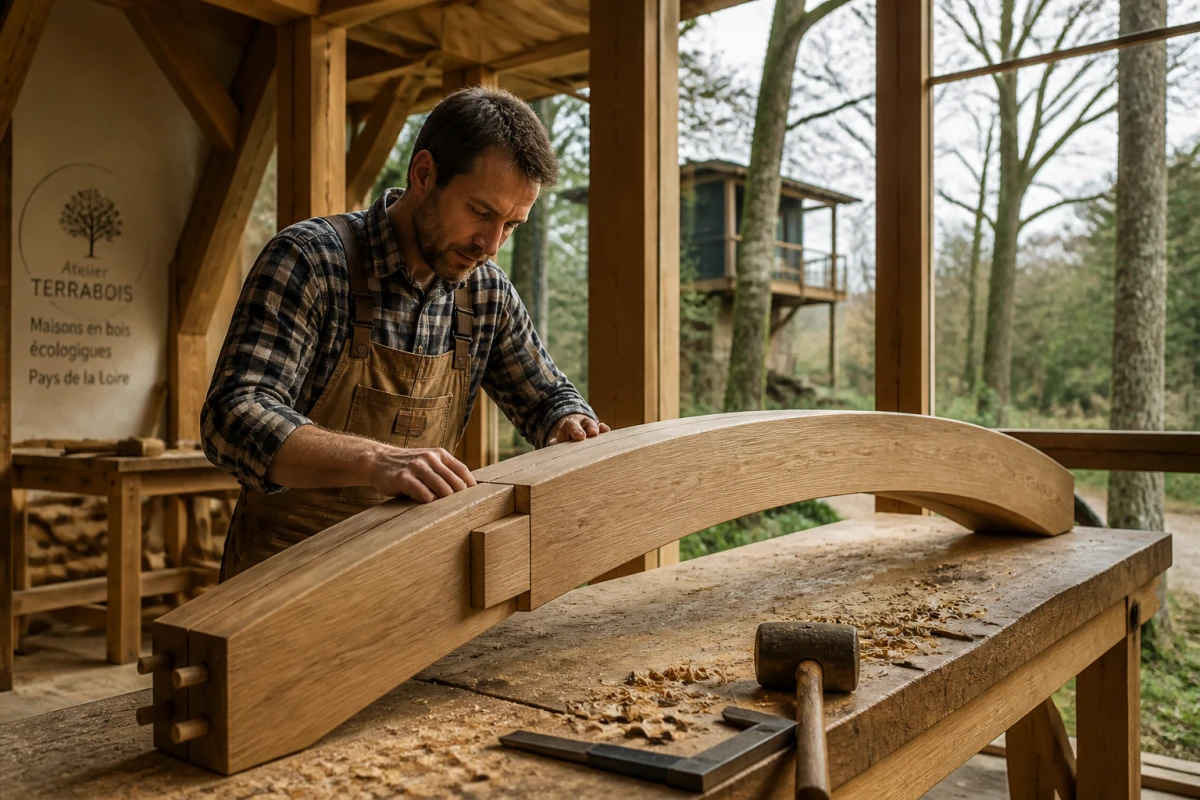 Constructeur maison bois économie énergie Châteaubriant