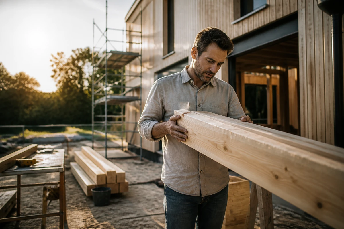 Constructeur maison bois Le Cellier