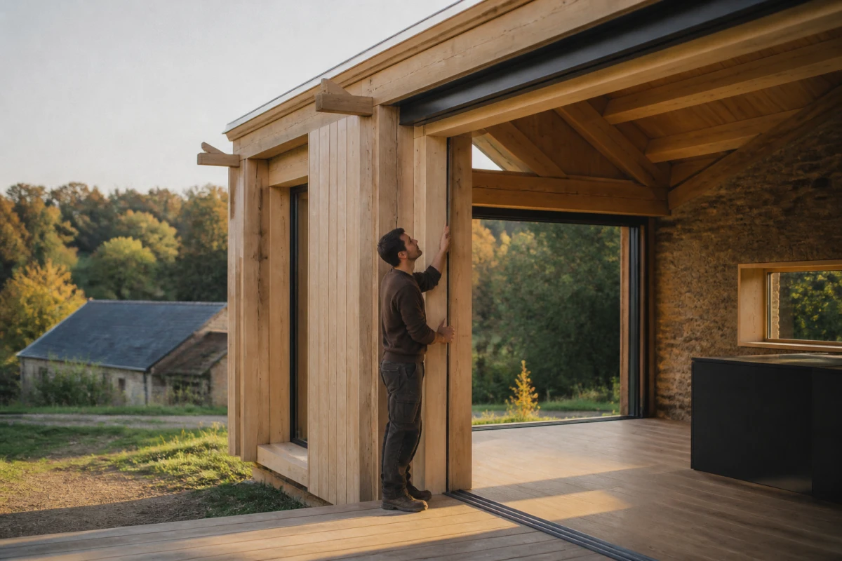 Extension maison bois Ancenis