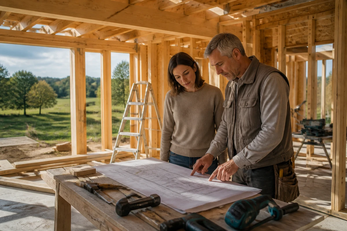 Maison bois sur mesure Ligné